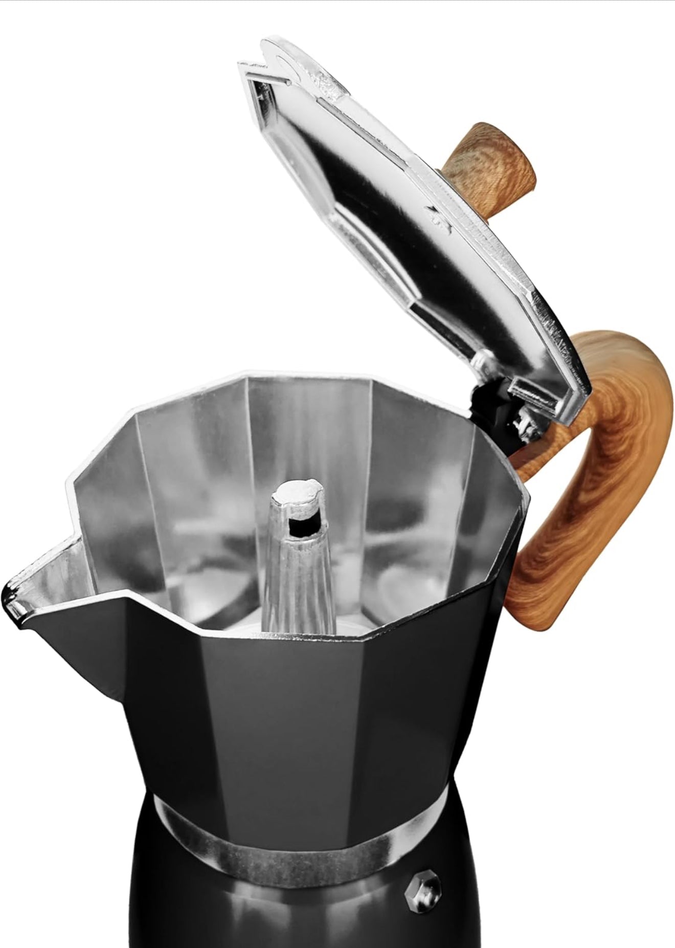 Milano Moka pot Black