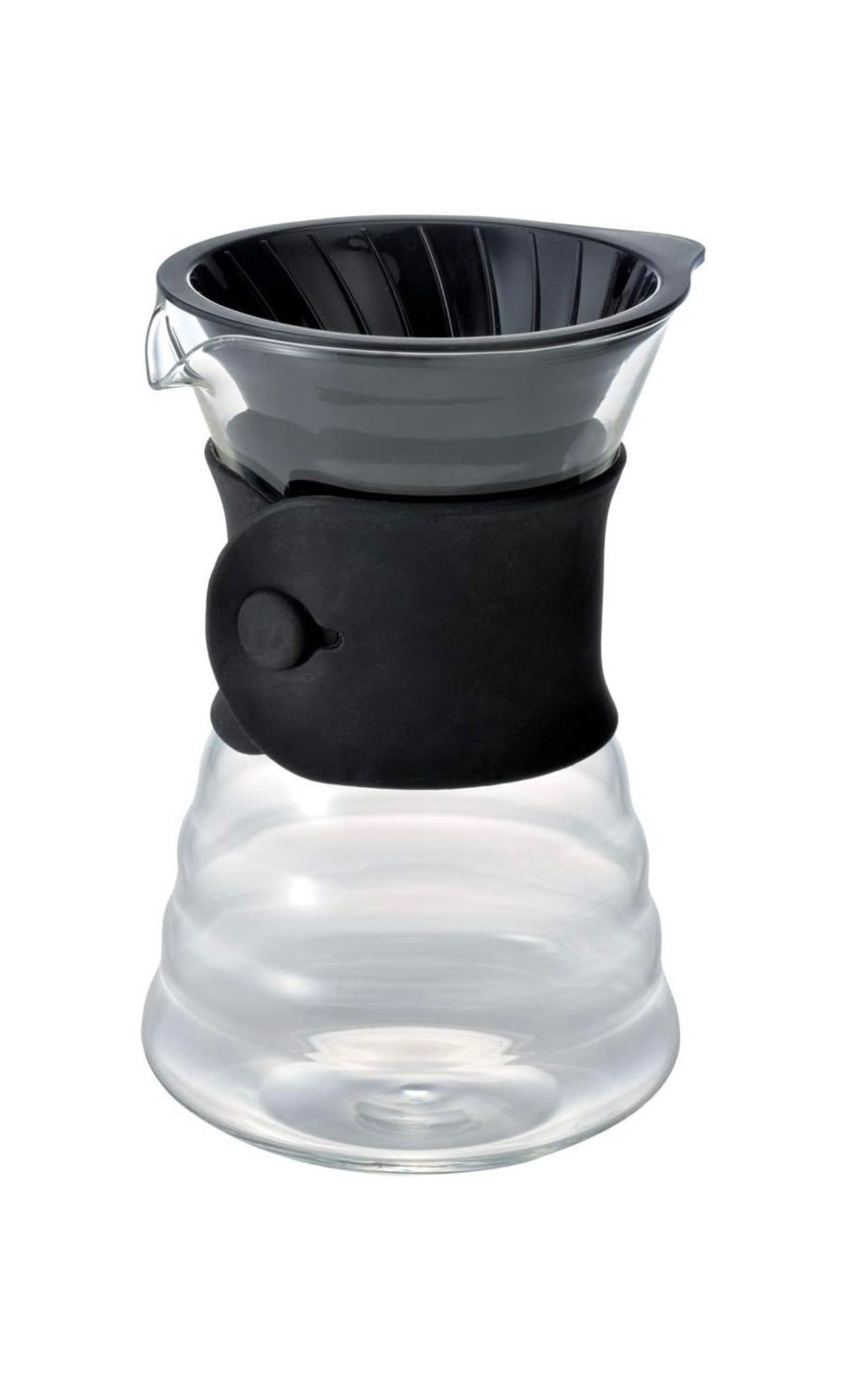 Hario V60 Drip Coffee Decanter, 700ml, Black