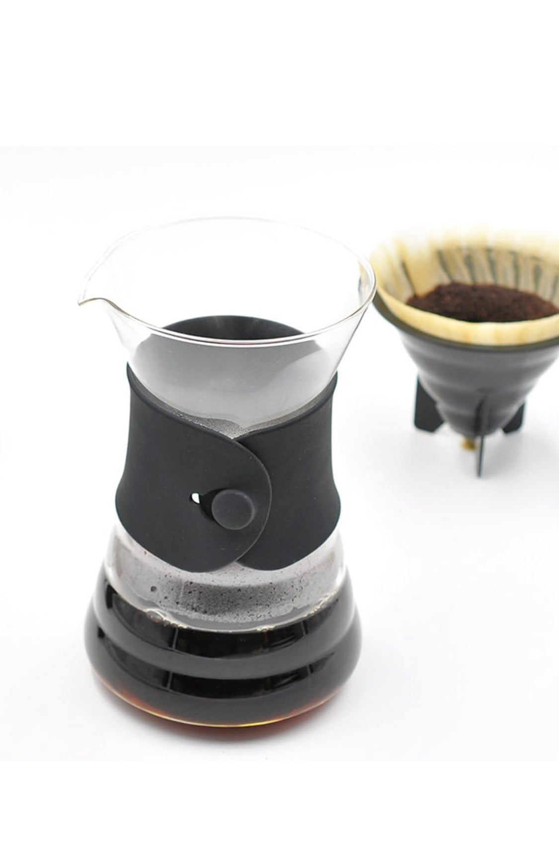 Hario V60 Drip Coffee Decanter, 700ml, Black
