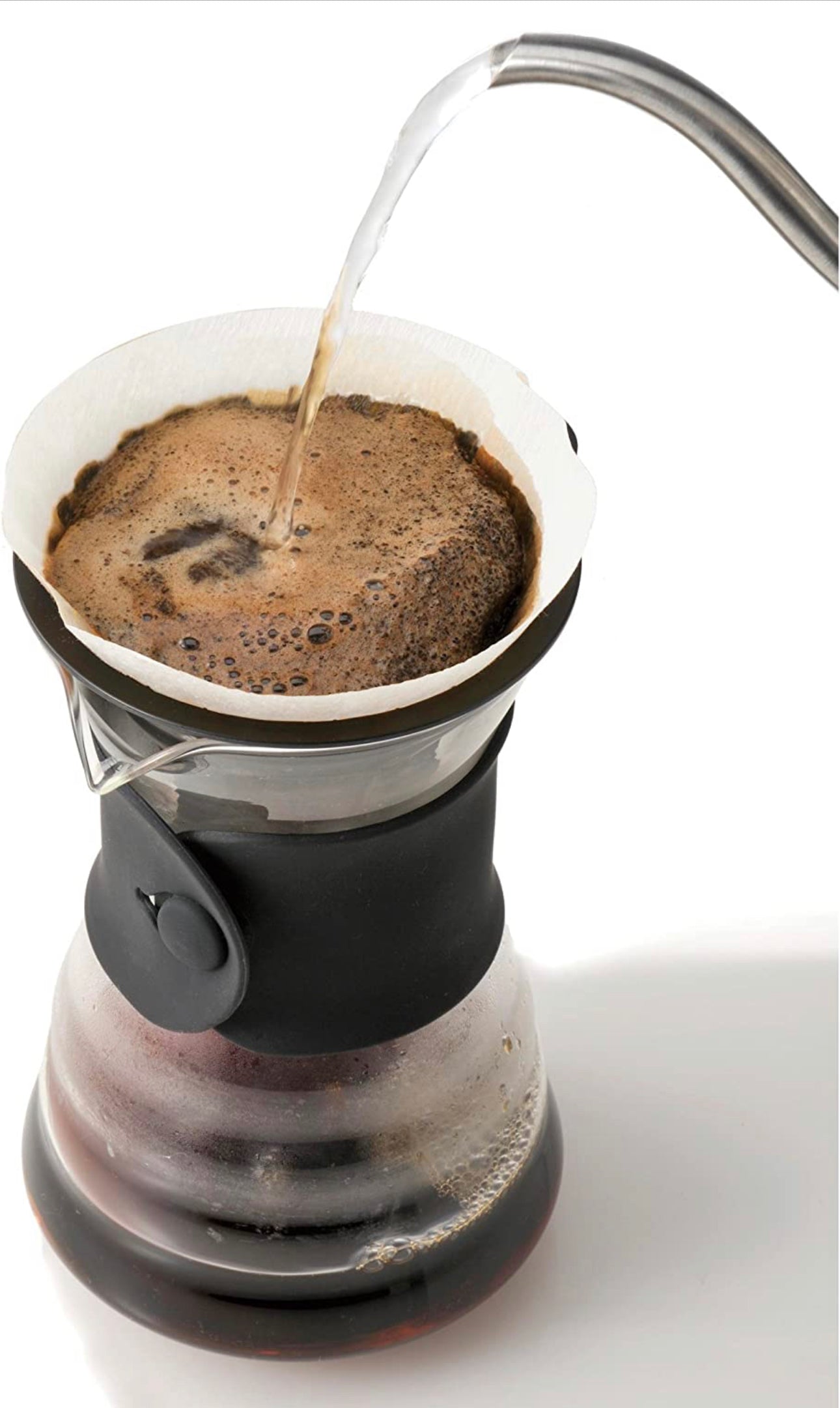 Hario V60 Drip Coffee Decanter, 700ml, Black