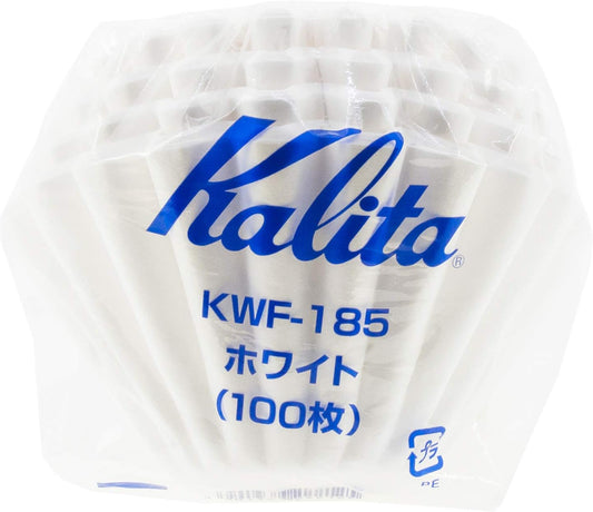 Kalita: Wave Series Wave Filter 185 White. 100 Pieces