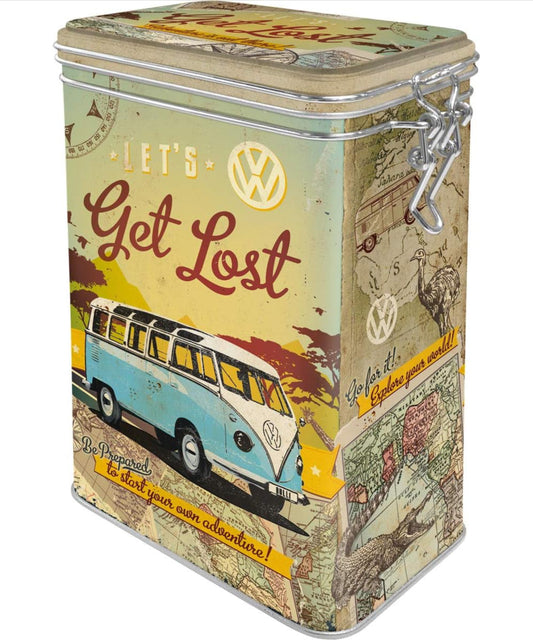 Nostalgic-Art Retro Coffee Tin Box, 44 oz, VW Bulli – Let's Get Lost