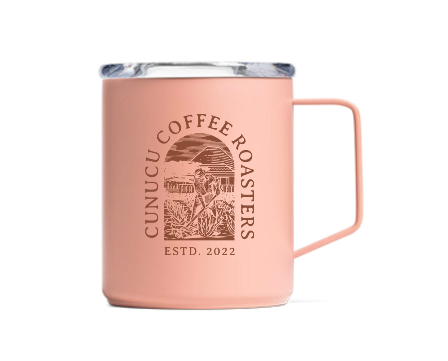 *CCR Camp Mug Eraser (pink) 12oz