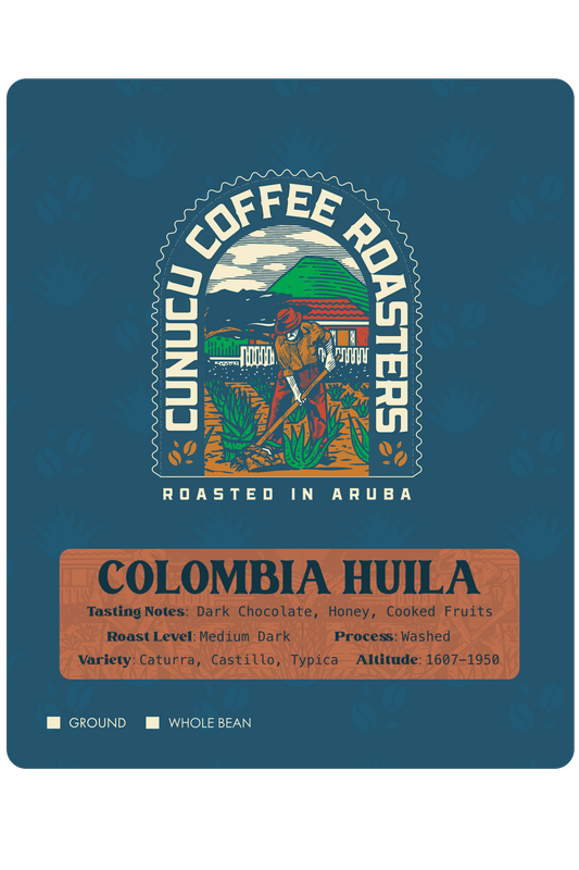 *COLOMBIA HUILA - Medium Dark Roast