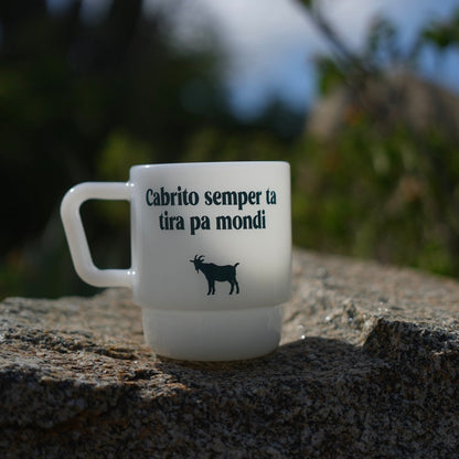 Milk Glass Mug CCR Mist