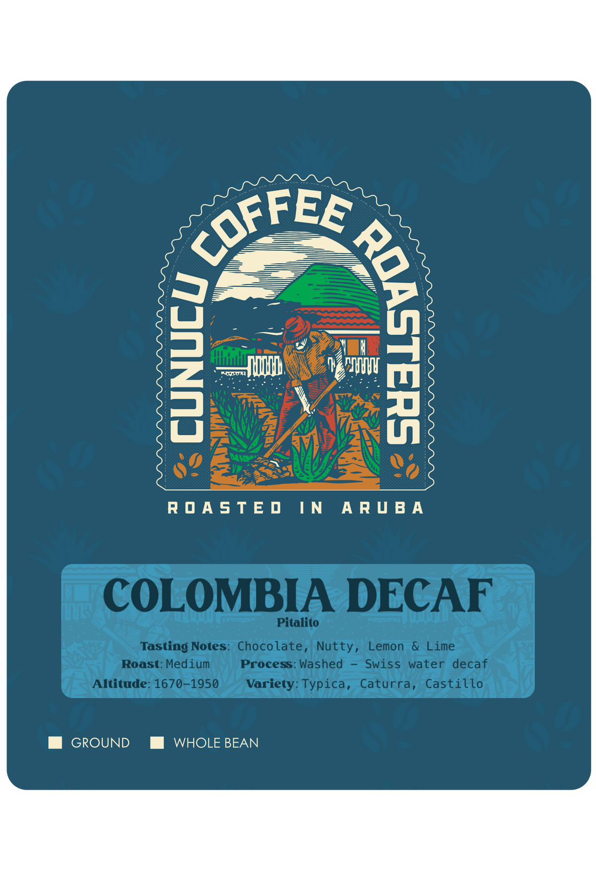 *COLOMBIA SW DECAF - PITALITO - Medium Roast