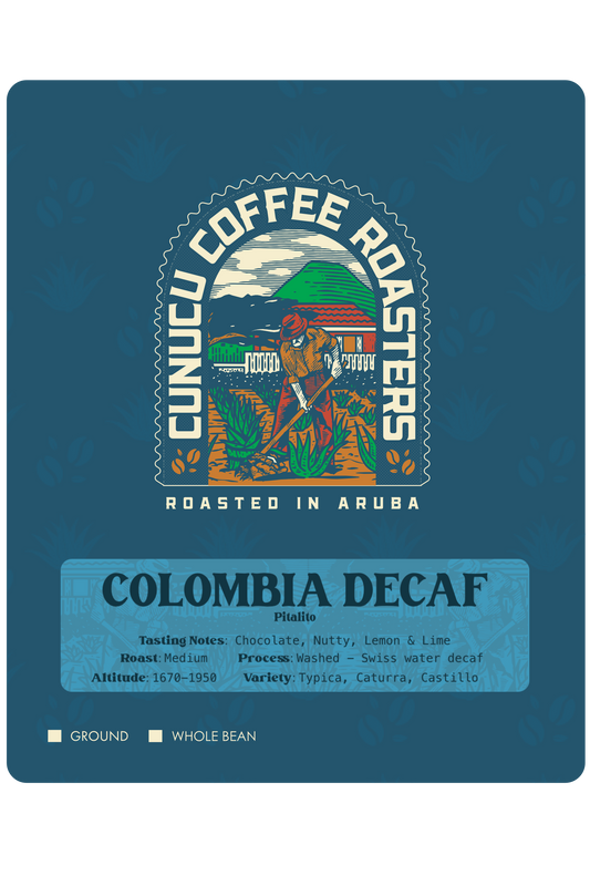 *COLOMBIA SW DECAF - PITALITO - Medium Roast