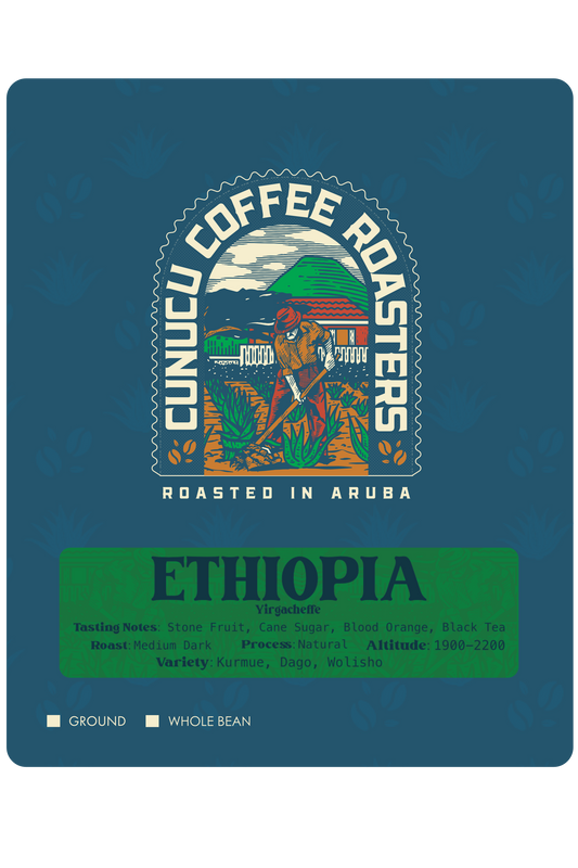 * ETHIOPIA YIRGACHEFFE - Medium Dark Roast