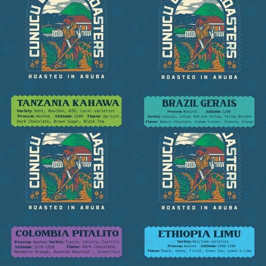 4 Pack Coffee Sampler