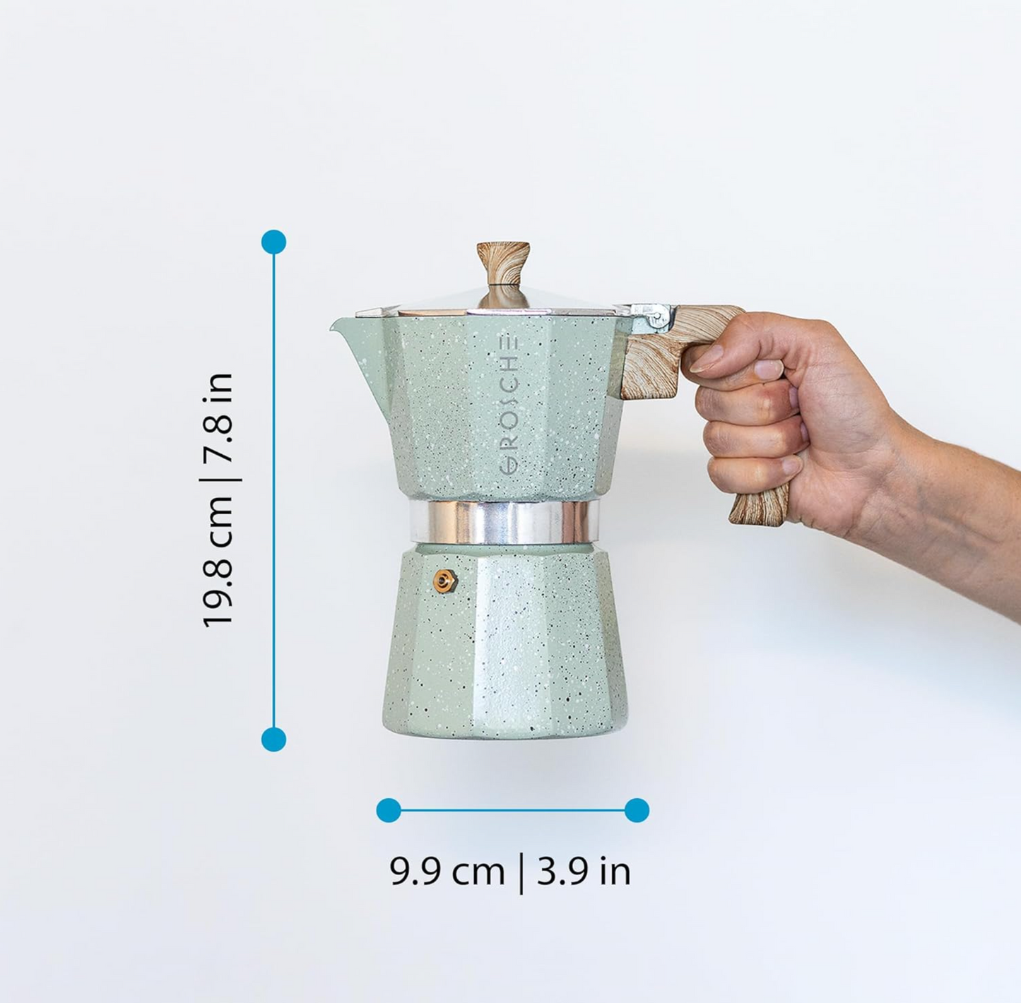 GROSCHE Milano Moka pot Mint