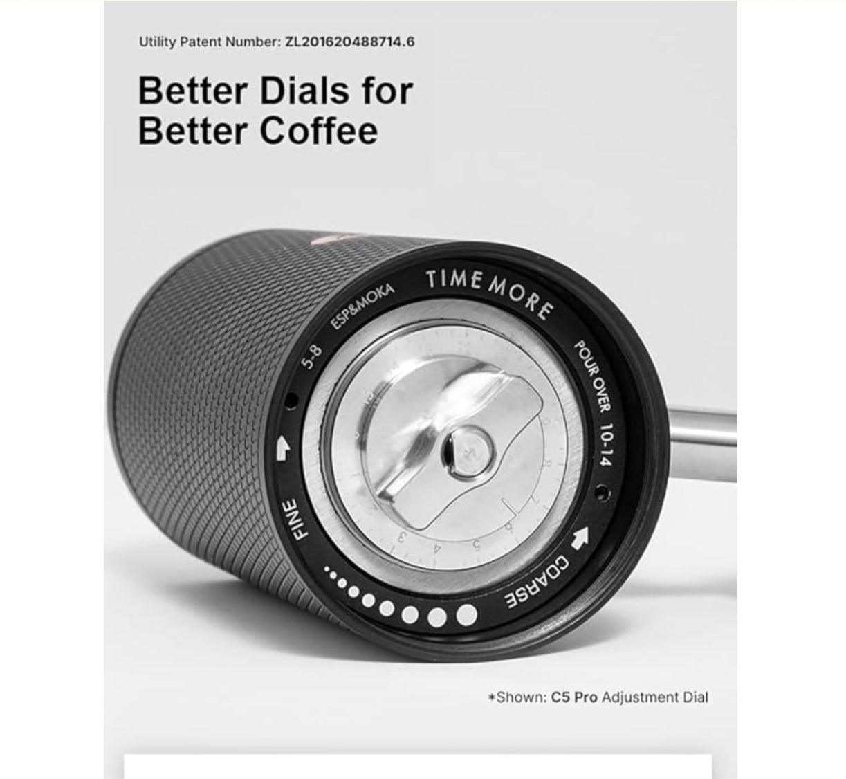 TIMEMORE C5 Pro Manual Coffee Grinder